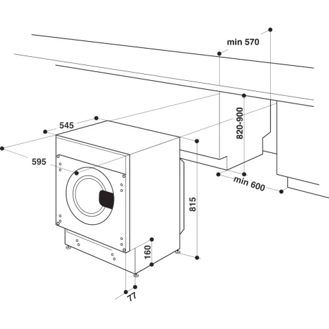 Hotpoint BI WMHG 71284 UK